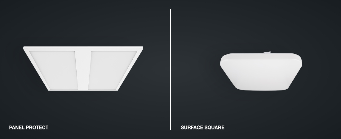 Panel Protect und Surface Square