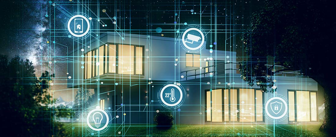 Smart Home Funktionalitäten: Licht-, Temperatursteuerung, Sicherheitsüberwachung