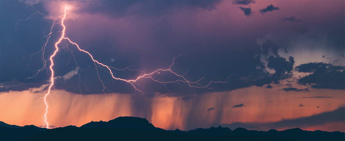 Sommercheck - Zuhause vor Gewitter schützen