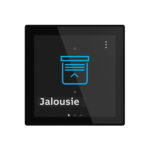 RoomTouch 4" 1-12fach mit Busankoppler schwarz