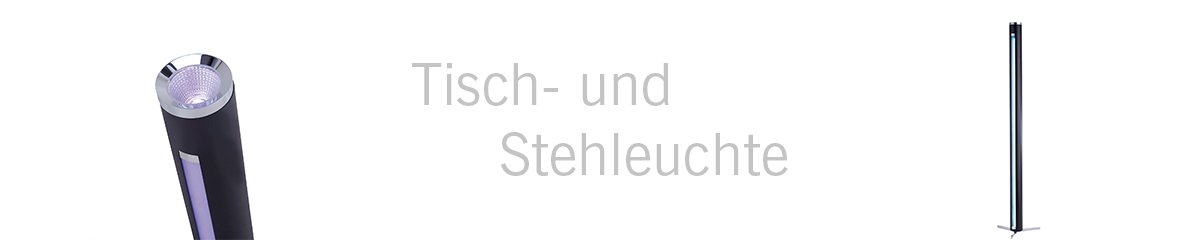 Tisch- und Stehleuchte