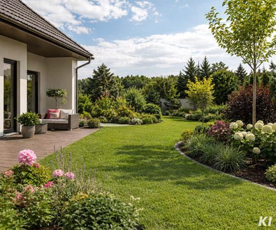 gartenpaket Leuchten von Albert Leuchten | Bild KI generiert