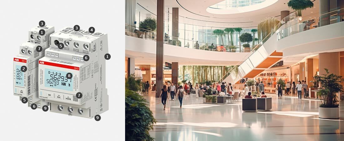 Energiezähler von ABB