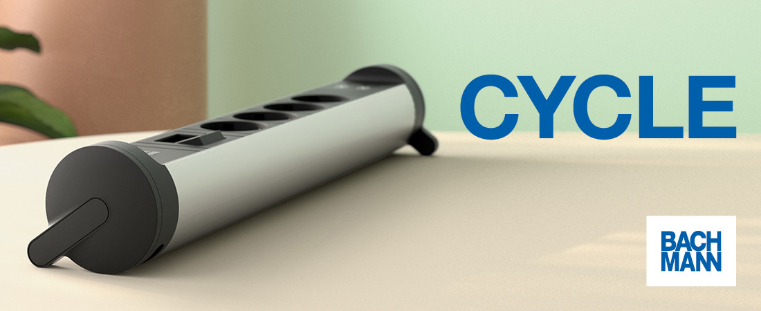 CYCLE Base - Steckdosenleiste liegende Form