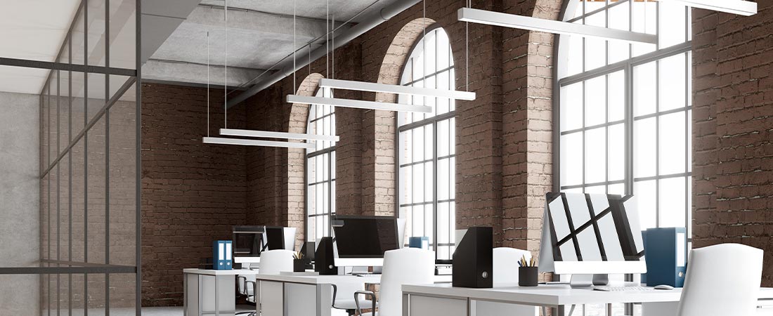 BIRO40 Lichtkanalsystem im Büro
