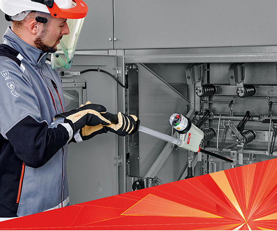 Arbeiten unter Spannung