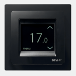 Raumthermostat black