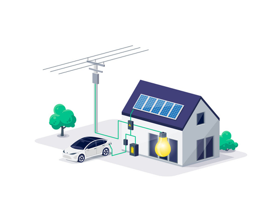 erneuerbare Energien Haus