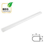 Produktbild FLAT MIRROR Leuchte von EVN in weiß