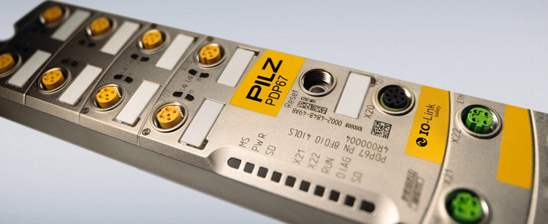 Nahaufnahme des IO.Link Safety Master