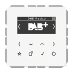 Radio DAB+ weiß