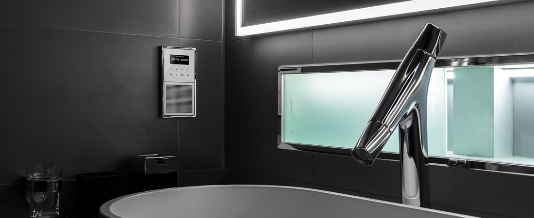 Smart Radio DAB+ im Badezimmer