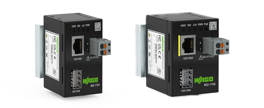 Produktbild Industrial Media Converter von WAGO