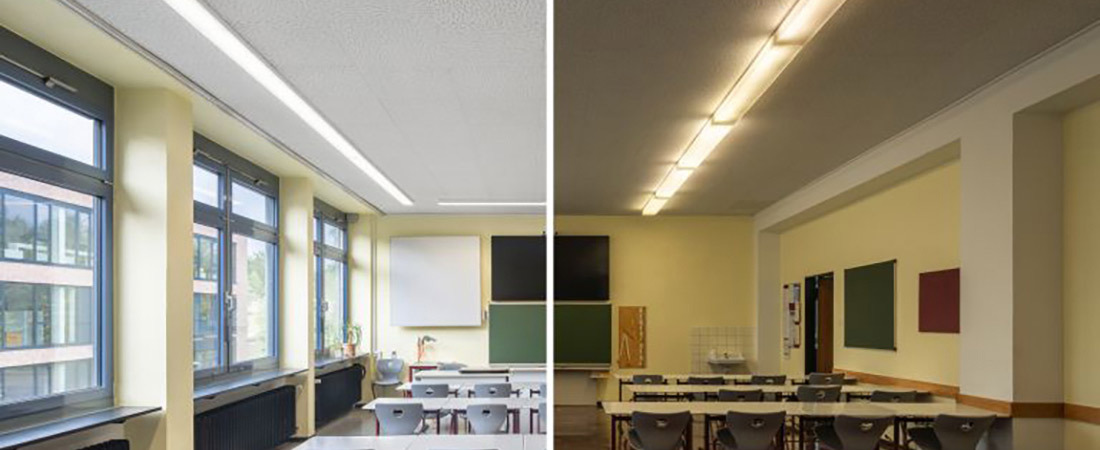 Sanierung Klassenzimmer mit Opendo