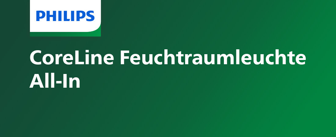 CoreLine Feuchtraumleute All-In von Philips