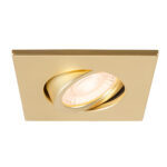 Produktbild Universal Downlight von SLV gold quadratisch beweglich