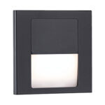 Produktbild der LED Wandeinbauleuchte Tsaro in schwarz