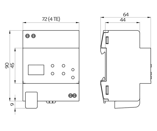 Zeichnung KNX Gateway