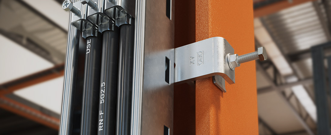 Befestigungsklemmstücke